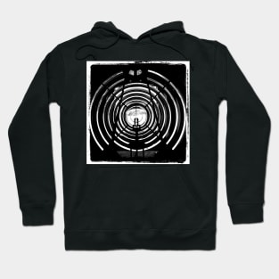 Lentille du phare de Lochrist Hoodie